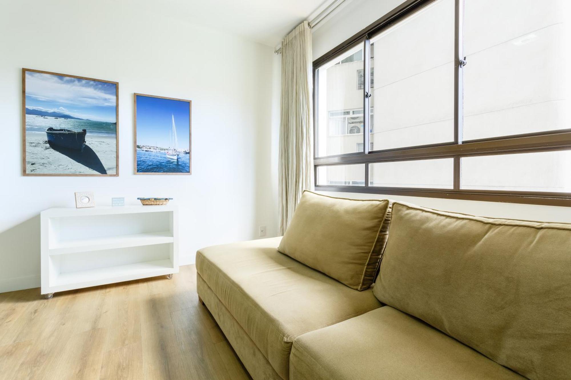 Apartamento Aconchego Na Frei Caneca, Shopping/beiramar Uq2910 Florianopolis